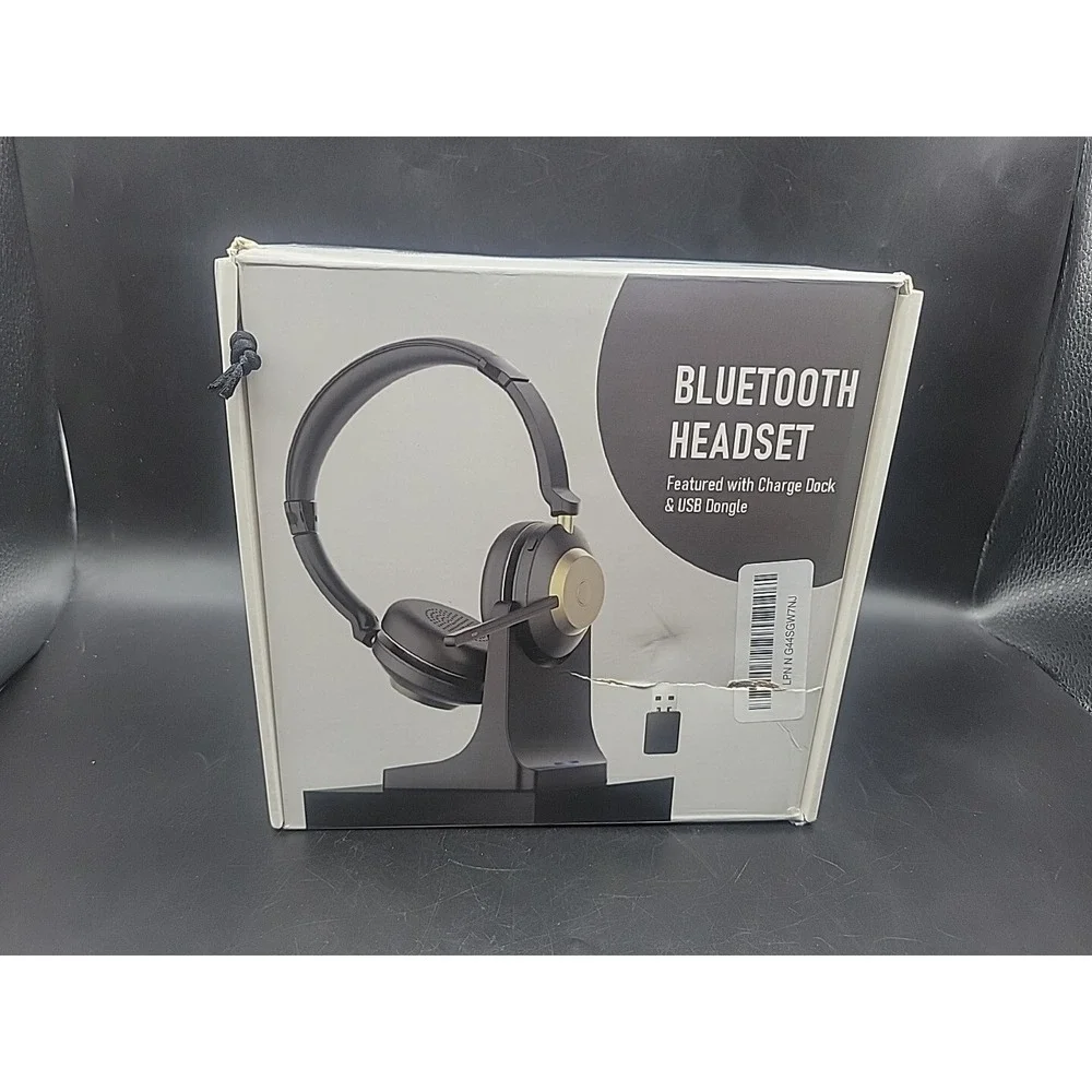Earbay Wireless Headset, Bluetooth Headset with Microphone Noise Cancelling